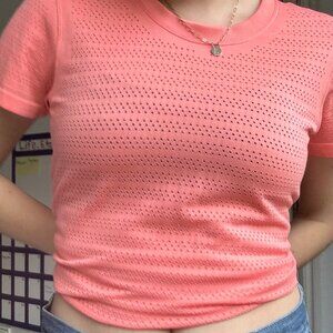 Lululemon Breeze By Short Sleeve – Light Coral